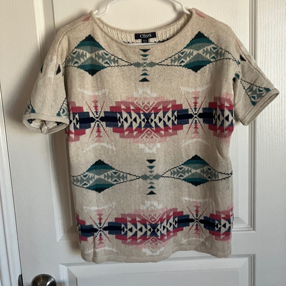 Chaps short sleeve knit